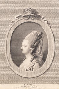 Princesa Louise, casada con Carl de Hesse de J.F. Clemens