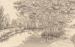 Jardín de Sanderumgaard 4 de J.F. Clemens