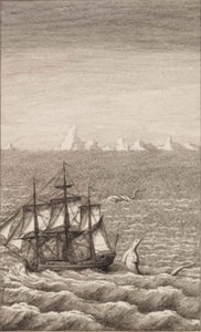 El barco y el monstruo marino de J.F. Clemens