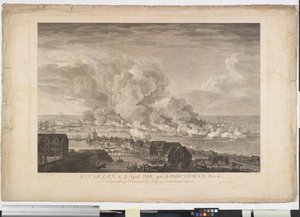 La batalla de Copenhague el 2 de abril de 1801 de J.F. Clemens