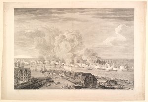 Batalla del Nido, 2 de abril de 1801 de J.F. Clemens
