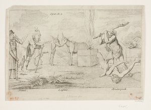 La visión No. 3. Copia de Libertad, Igualdad y Fraternidad de J.F. Clemens
