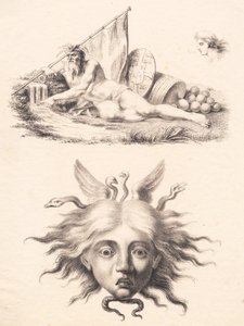 Øresund. Cabeza de Medusa de J.F. Clemens