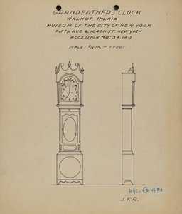 Reloj del abuelo de J.F. Rust