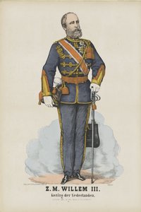 Su Majestad Guillermo III. / Rey de los Países Bajos (título sobre objeto) de J.H. van Wees (II)
