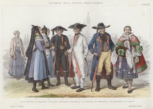 Raza Caucásica, Teutones, Alemanes del Norte