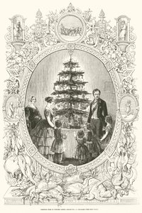 Árbol de Navidad en el Castillo de Windsor