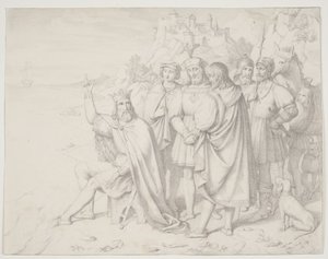 Knud el Grande en la orilla