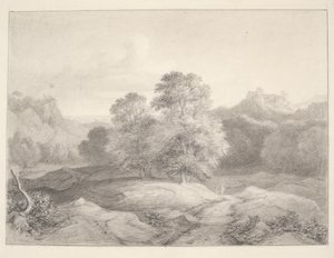 Paisaje de los alrededores de Roma
