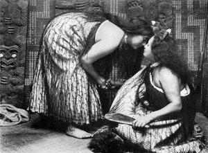 Hongi saludos maoríes, 1908-1909