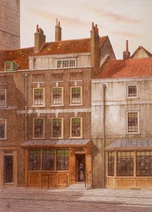 Plough Court, Lombard Street, Londres, c. 1870 de JL Stewart