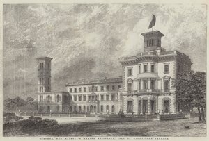 Osborne, Residencia Marina de Su Majestad, Isla de Wight, la Terraza