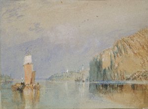 Coteaux de Mauves, c. 1830 de Joseph Mallord William Turner