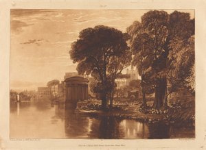 Isleworth, publicado en 1819 de Joseph Mallord William Turner