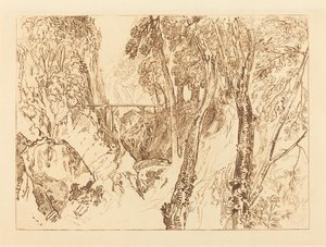 Molino cerca de la Gran Cartuja, publicado en 1816