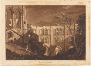 Abadía de Rivaux de Joseph Mallord William Turner