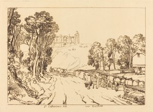 Colina de Santa Catalina cerca de Guilford, publicado 1811