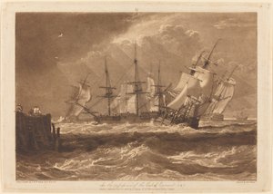 Barcos en una Brisa de Joseph Mallord William Turner