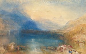 El lago de Zug, 1843