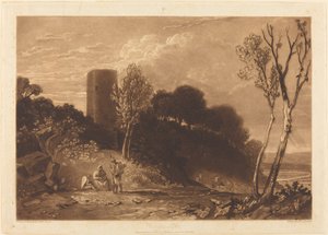 Winchelsea, Sussex, publicado 1812 de Joseph Mallord William Turner