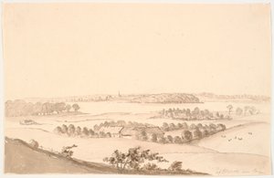 Paisaje con vista amplia. Glænø de J.P. Møller