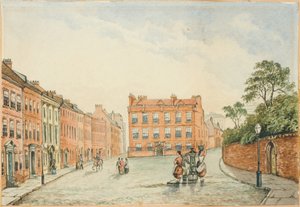 Casa Cruz con la Bomba de los Vicarios, Newcastle de J.R. Dewar