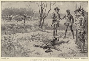 Alamance la primera batalla de la Revolución
