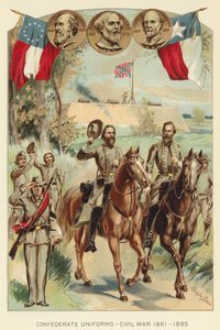 Uniformes Confederados, Guerra Civil 1861-1865 de J. (after) Steeple Davis