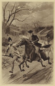 El paseo de Paul Revere (litografía)