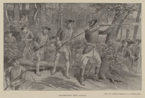 La primera victoria de Washington