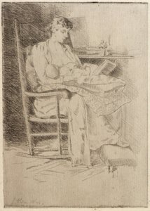 Madre e hijo nº 2 de J. Alden Weir