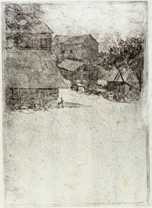 Granja vecina de J. Alden Weir