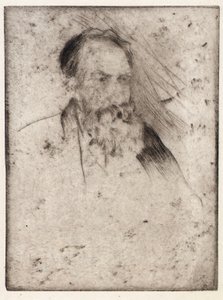 Retrato de Albert P. Ryder de J. Alden Weir
