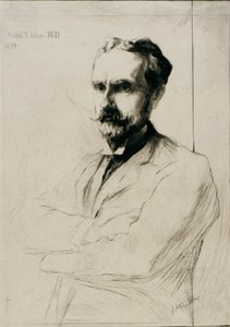 Retrato del Dr. Robert F. Weir de J. Alden Weir