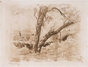 Cañada de Sulby - Isla de Man de J. Alden Weir