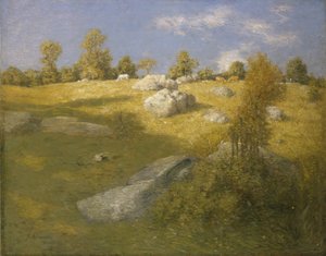 Pastos de montaña de J. Alden Weir