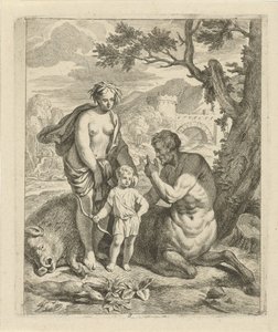 Aquiles enseñado por Quirón Escenas de la vida de Aquiles (título de la serie) Vitam et mortem achilli (título de la serie)