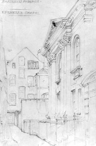 Capilla Ebenezer, Bartletts Passage, c.1890 de J. Appleton