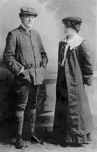 Mabel Hackney y Laurence Irving, 1907