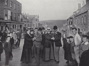 Día de la Flora en Helston, primeros bailarines de J. Benjamin Stone