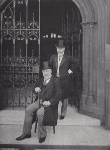 Sir Edward Reed, K.C.B., y el Sr. E. T. Reed de J. Benjamin Stone