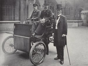 Sir J. Dickson-Poynder, Bart., y el Mayor Seely de J. Benjamin Stone