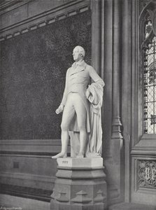Estatua de Pitt de J. Benjamin Stone