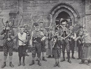 El baile del cuerno, Abbots Bromley, todos los personajes