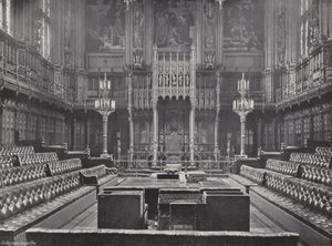 La Cámara de los Lores de J. Benjamin Stone