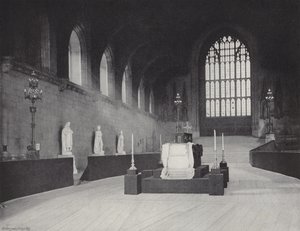 El velatorio de William Ewart Gladstone de J. Benjamin Stone