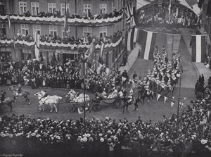 Visita del emperador alemán a Windsor de J. Benjamin Stone