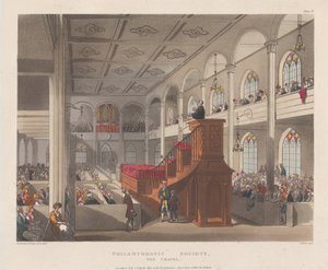 Sociedad Filantrópica, La Capilla, 1 de abril de 1809 de J. Bluck