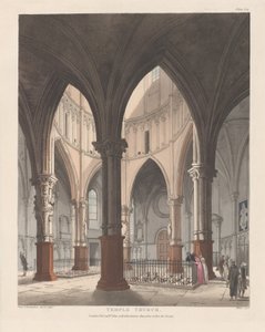 Iglesia del Templo, 1 de septiembre de 1809 de J. Bluck
