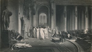 La muerte de César. Julio César, c1870 de J. C. Armytage